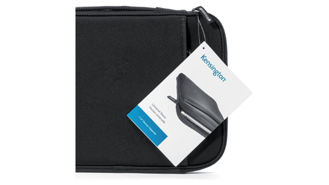 Laptophoes Kensington universeel 11.6" zwart