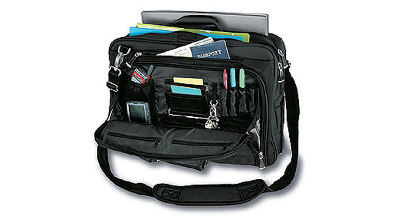 Laptop trolley Kensington Contour 17" zwart