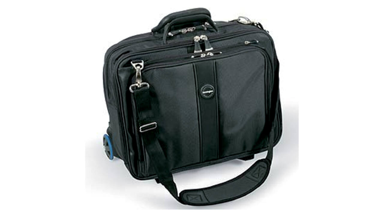 Laptop trolley Kensington Contour 17" zwart