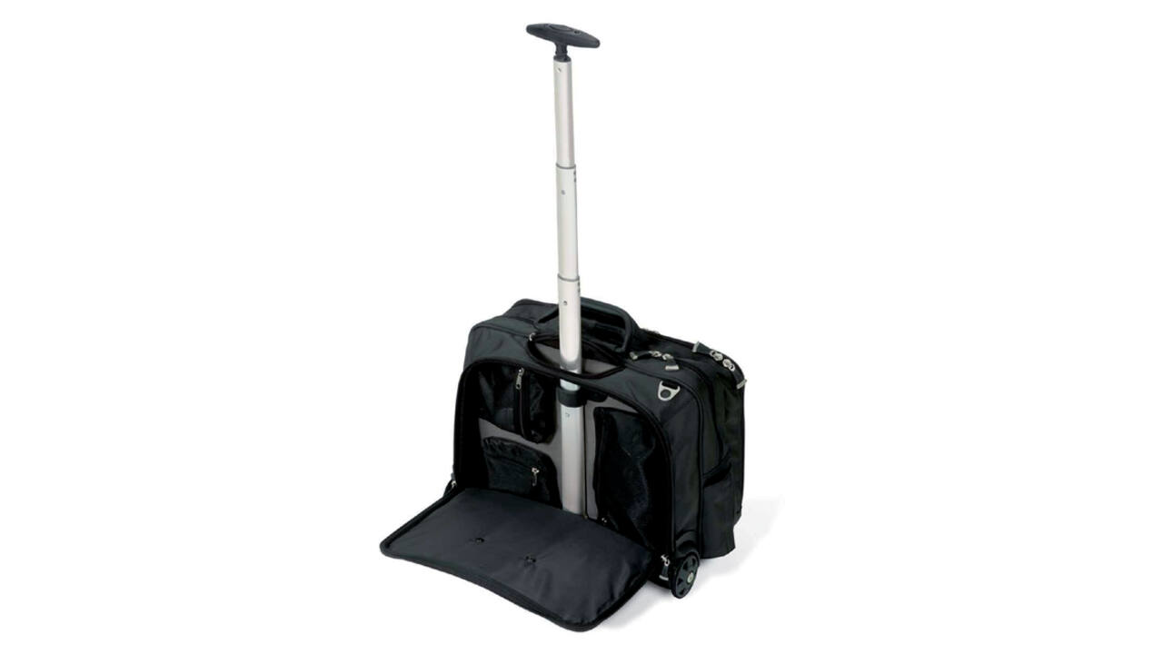 Laptop trolley Kensington Contour 17" zwart