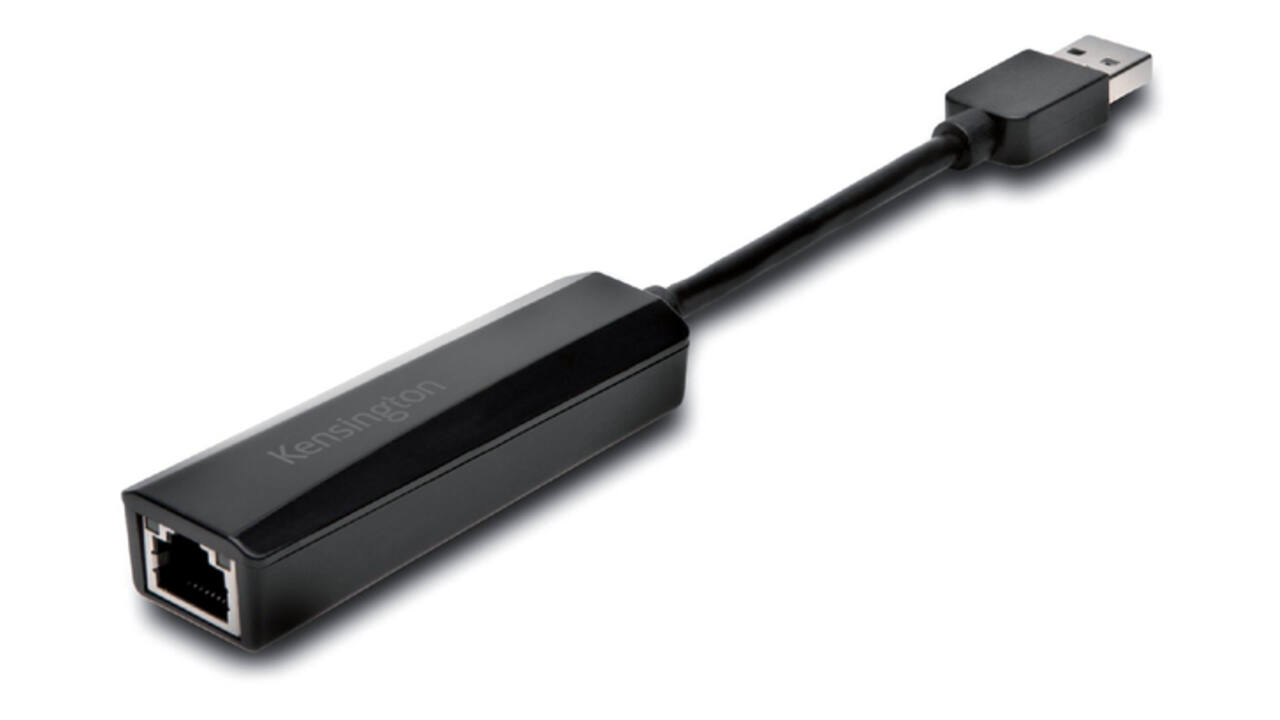 Kabel Kensington ethernet adapter USB 3.0