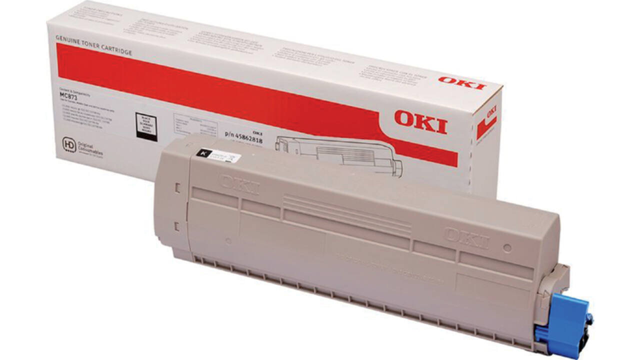 Toner Oki 45862818 zwart
