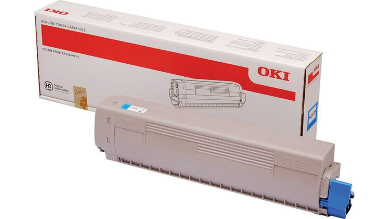 Toner Oki 45862816 blauw