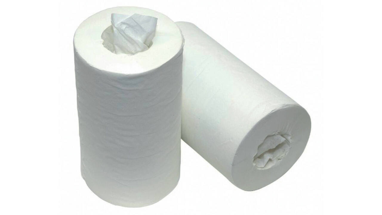 Poetspapier Cleaninq M1 1-laags 11x120m wit