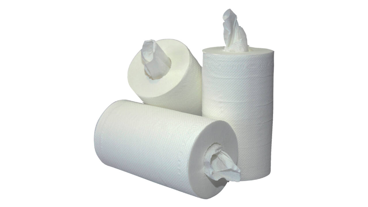 Poetspapier Cleaninq M1 1-laags 11x120m wit
