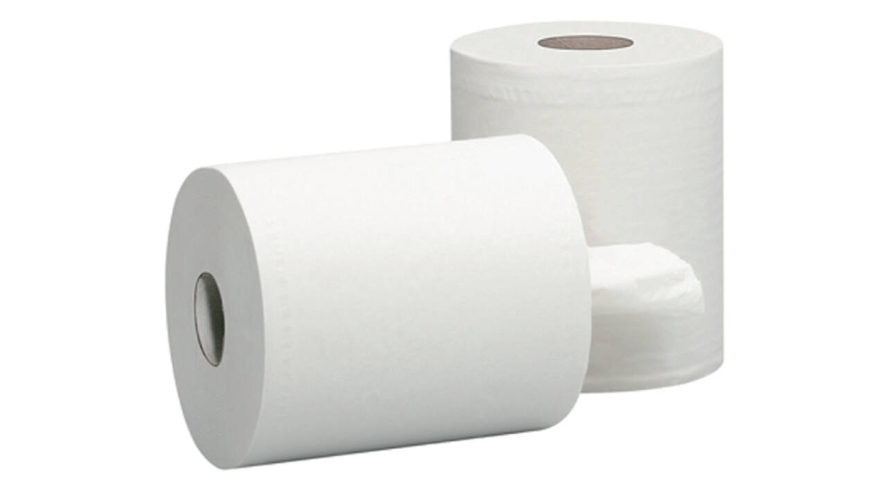 Poetspapier Cleaninq M2 1-laags 6x275m wit