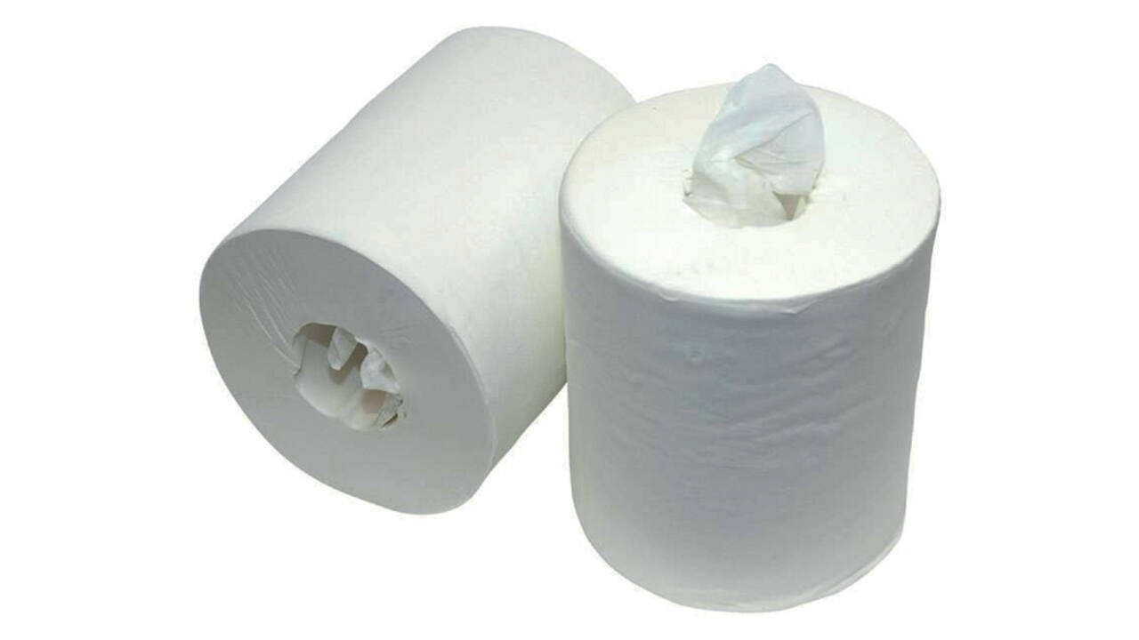 Poetspapier Cleaninq M2 1-laags 6x275m wit