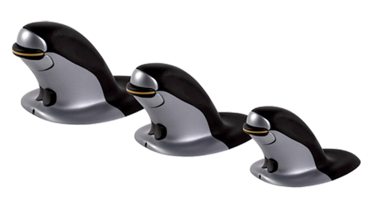 Ergonomische muis Fellowes Penguin draadloos large