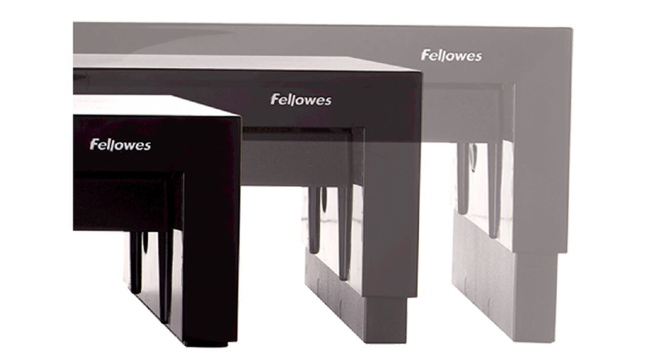 Monitorstandaard Fellowes Designer Suites zwart