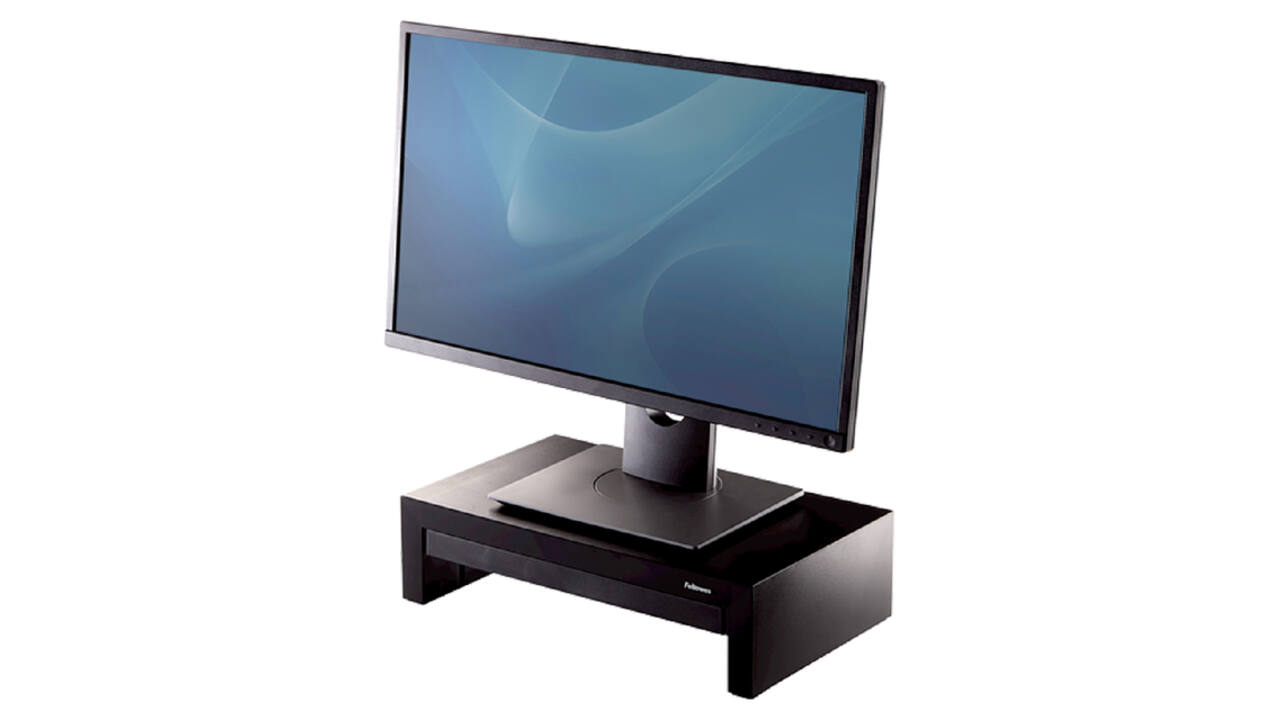 Monitorstandaard Fellowes Designer Suites zwart