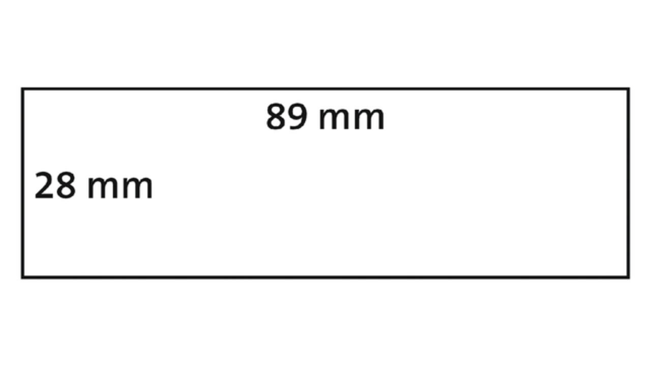 Etiket Dymo LabelWriter adressering 28x89mm 24 rollen á 130 stuks wit