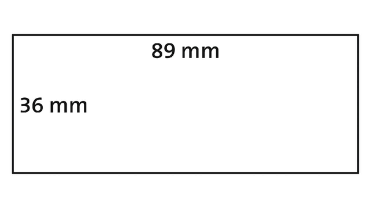 Etiket Dymo LabelWriter adressering 36x89mm 24 rollen á 260 stuks wit