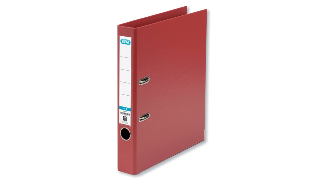 Ordner Elba Smart Pro+ A4 50mm PP rood