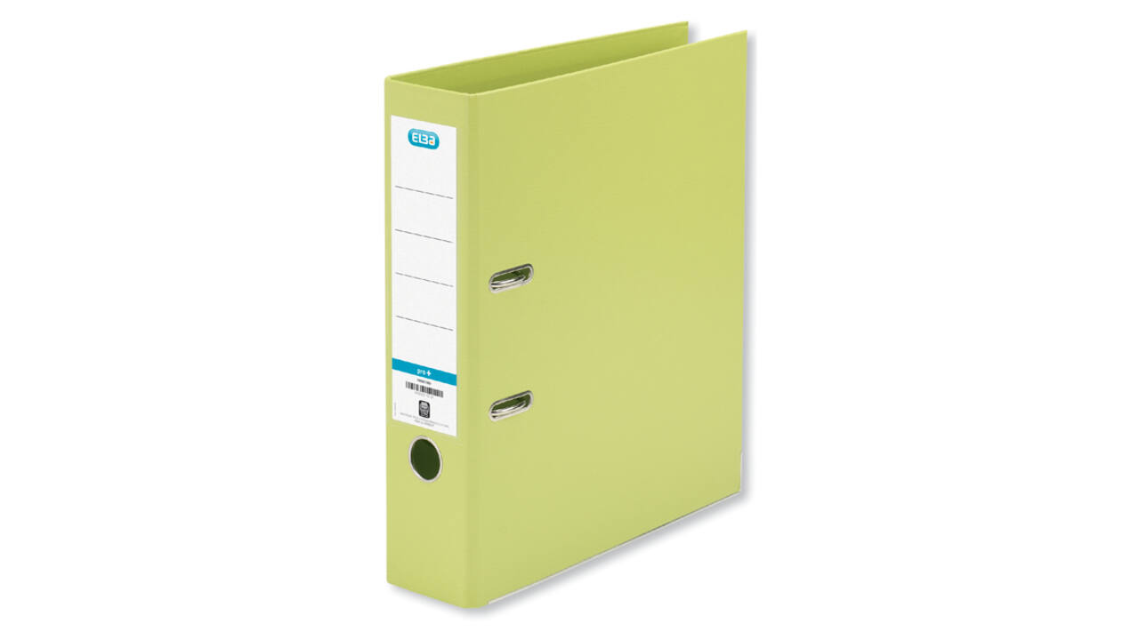 Ordner Elba Smart Pro+ A4 80mm PP limegroen