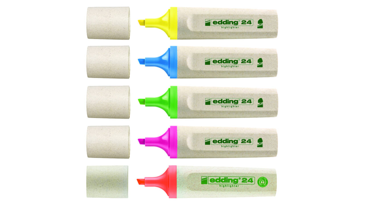 Markeerstift edding 24 EcoLine geel
