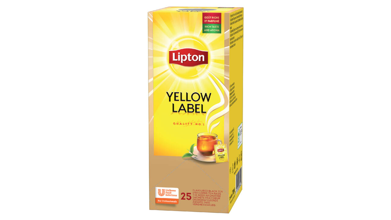 Thee Lipton yellow label 25x1.5gr