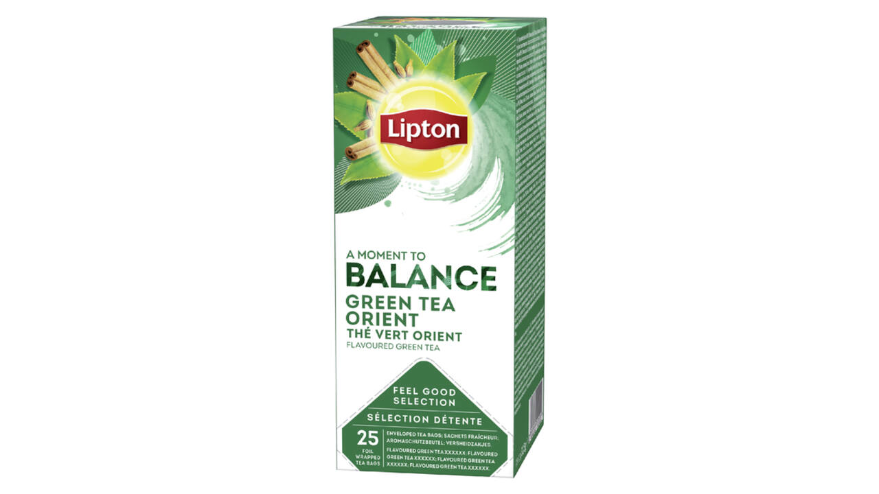 Thee Lipton Balance green tea orient 25x1.5gr