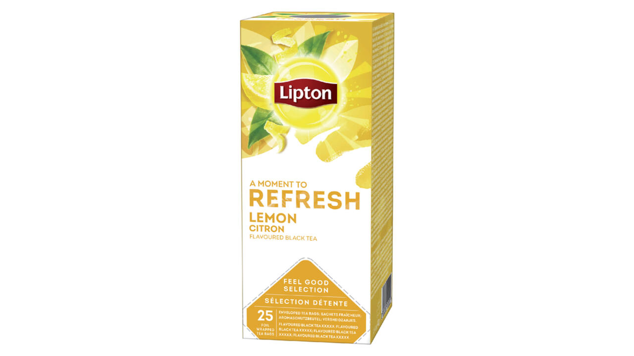 Thee Lipton Refresh lemon 25x1.5gr