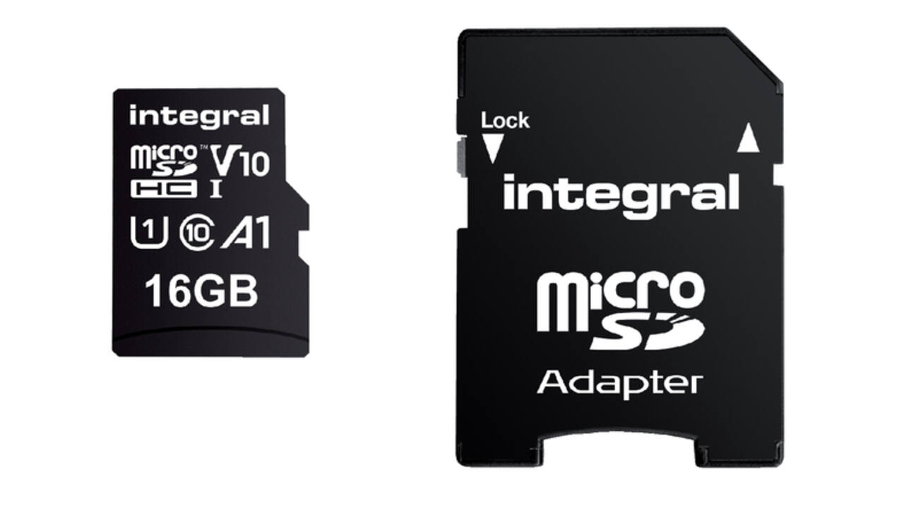 Geheugenkaart Integral microSDHC V10 16GB