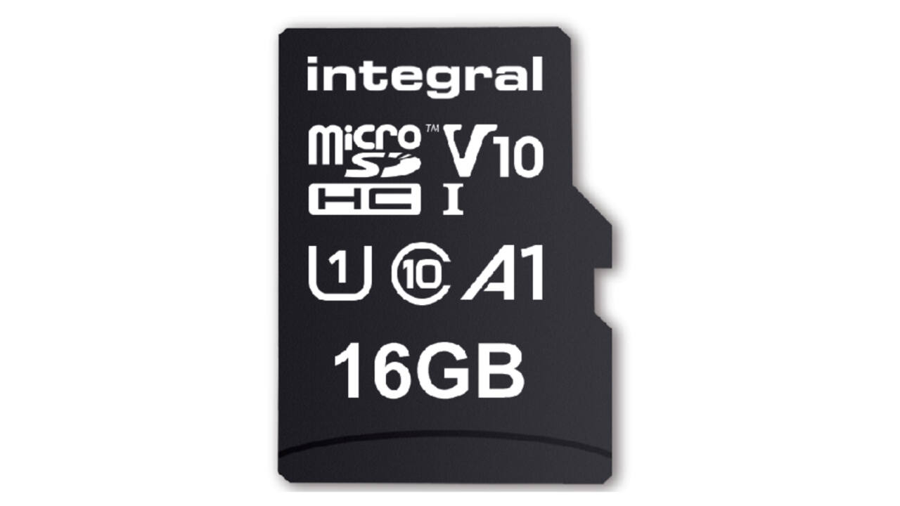 Geheugenkaart Integral microSDHC V10 16GB