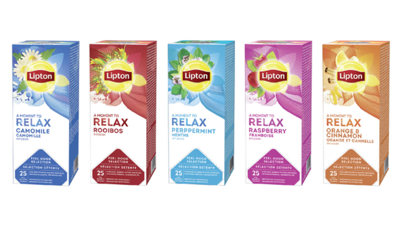 Thee Lipton Relax rooibos 25x1.5gr