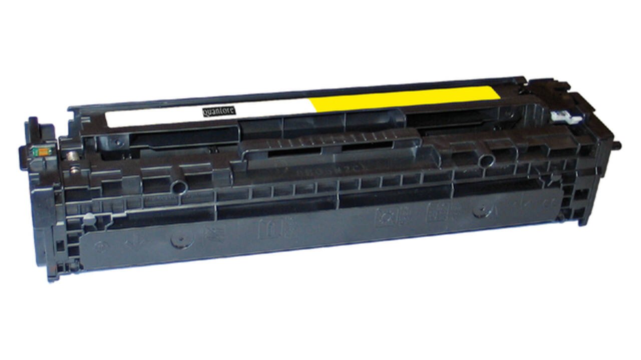 Tonercartridge Quantore alternatief tbv HP CB542A 125A geel