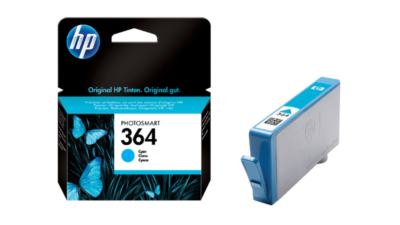 Inktcartridge HP CB318EE 364 blauw