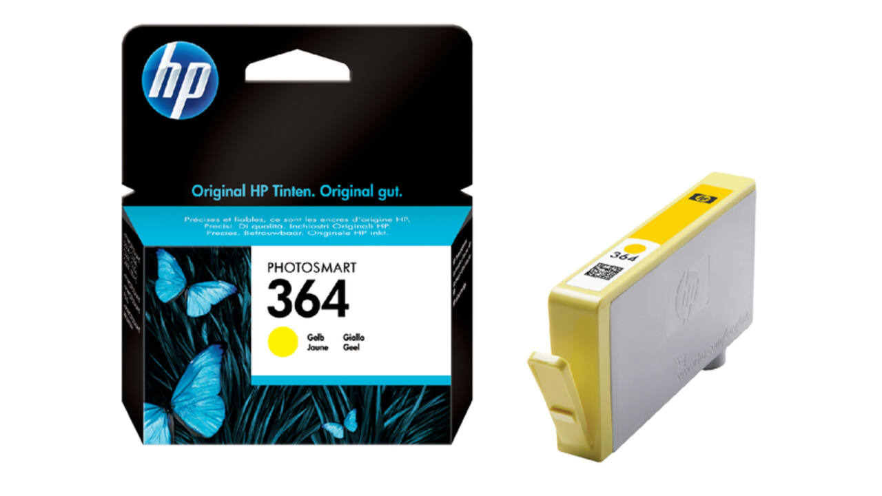 Inktcartridge HP CB320EE 364 geel