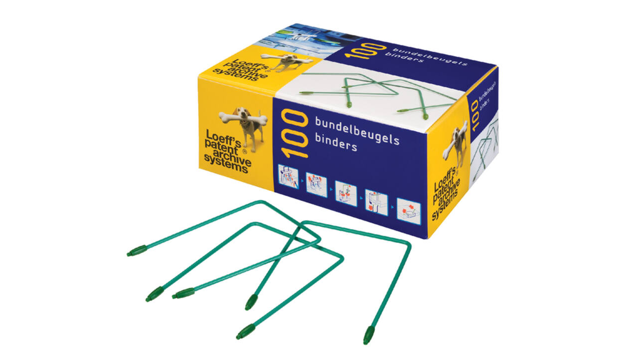 Bundelbeugel Loeff's 1222 standaard 100mm 100 stuks