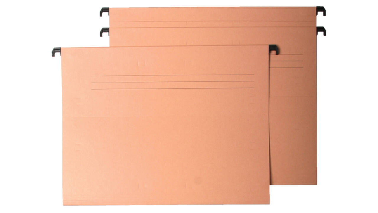Hangmap Quantore ICN1 A4 3cm bodem chamois