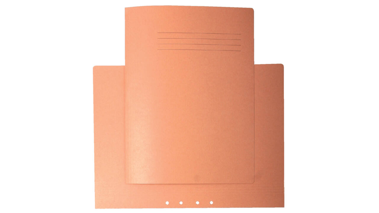 Binnenmap Quantore ICN1 A4 met ponsgaten chamois
