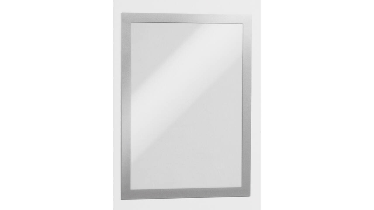 Duraframe Durable 487323 A3 zilvergrijs 2 stuks