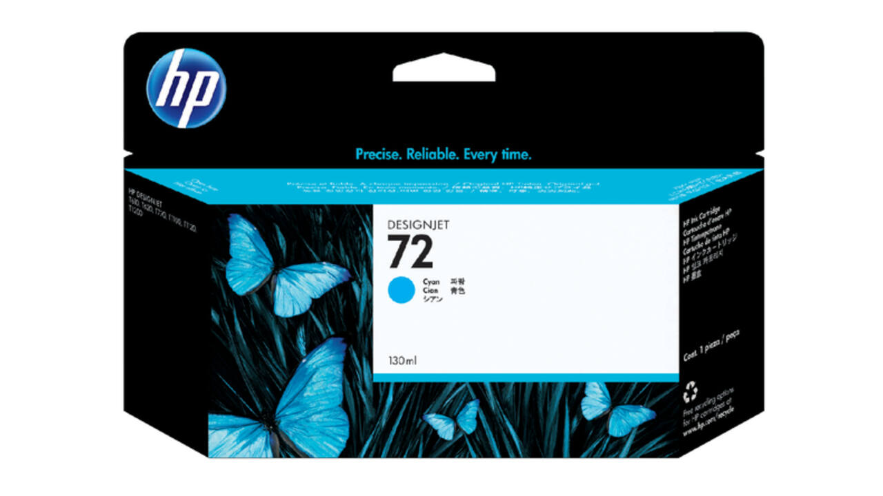 Inktcartridge HP C9371A 72 blauw