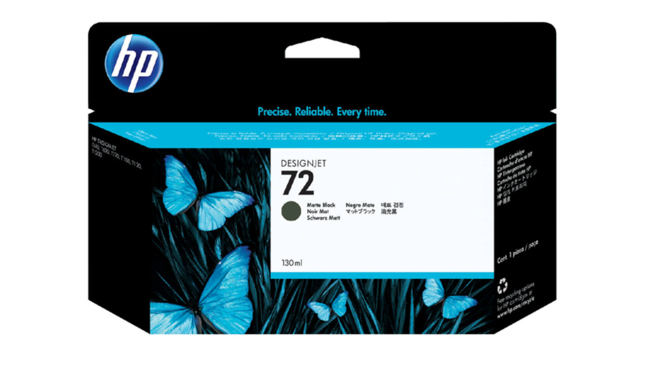 Inktcartridge HP C9403A 72 mat zwart