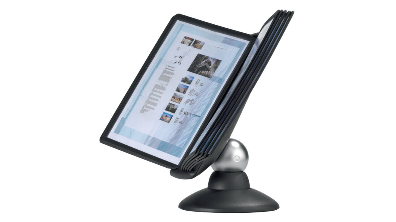 Bureaustandaard Durable 5587 Sherpa Motion 10-tassen zwart