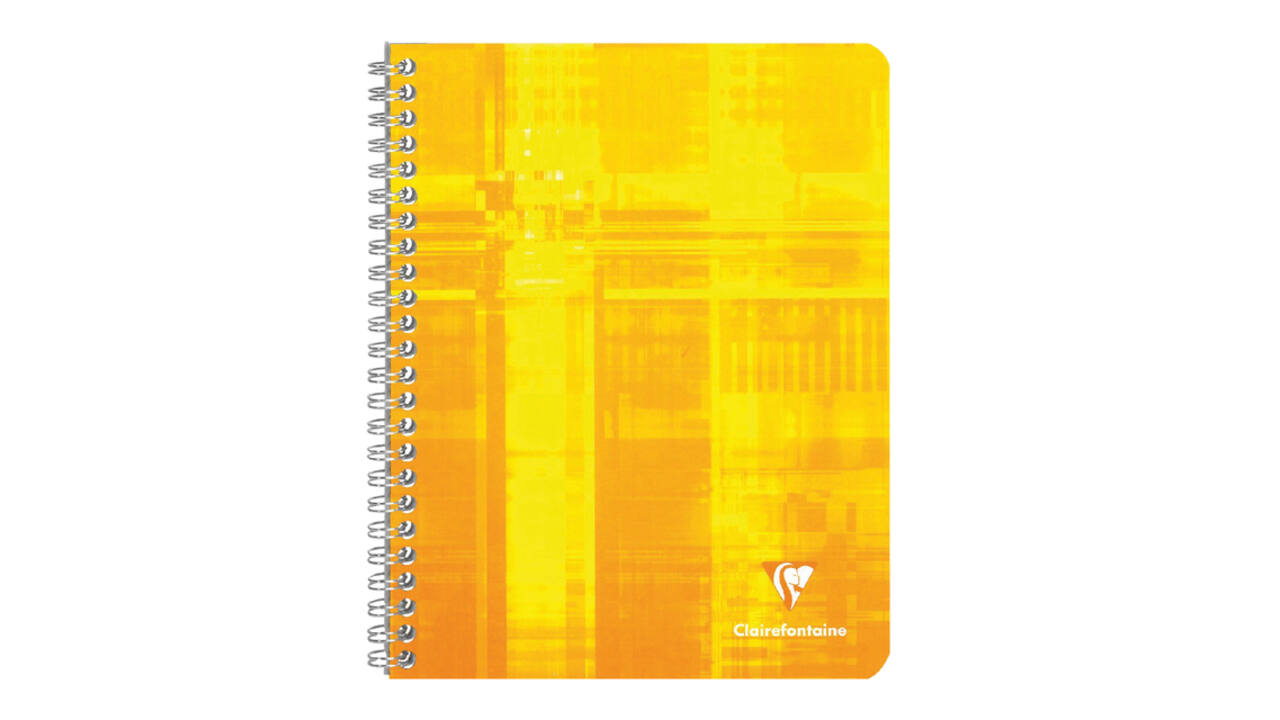 Schrift Clairefontaine A4 lijn 100 pagina's 90gr assorti