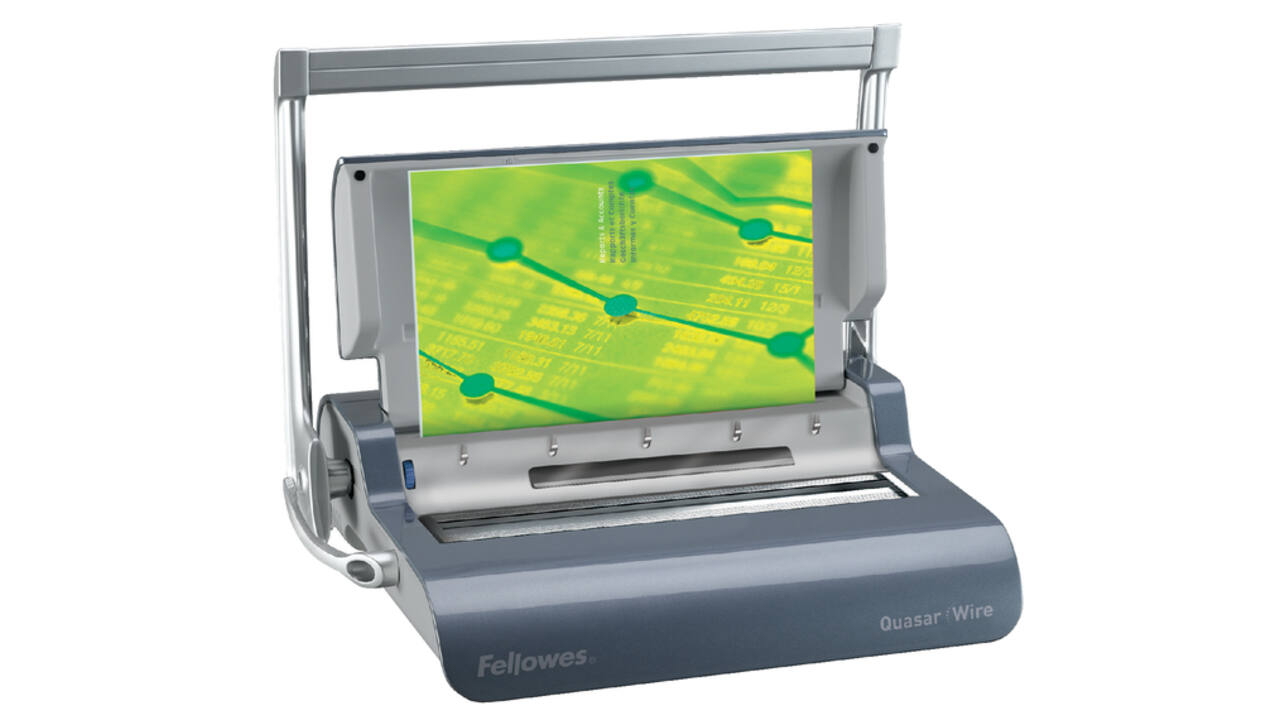 Inbindmachine Fellowes Quasar wire 34-gaats