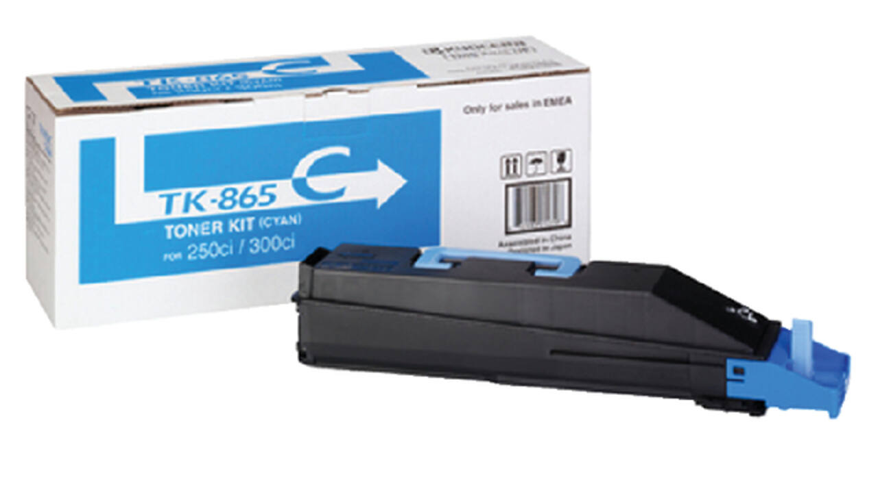 Toner Kyocera TK-865C blauw