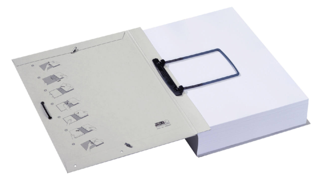 Dossiermap Djois Extension File 70mm 335gr grijs