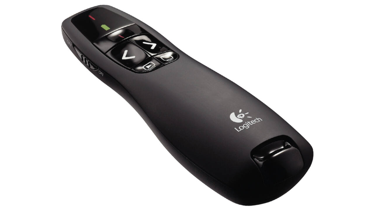 Laserpresenter Logitech R400
