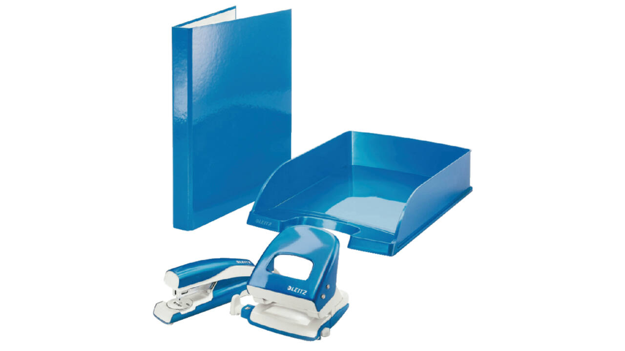 Brievenbak Leitz Wow A4 blauw