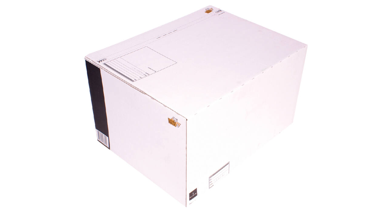 Postpakketbox 7 CleverPack 485x369x269mm wit