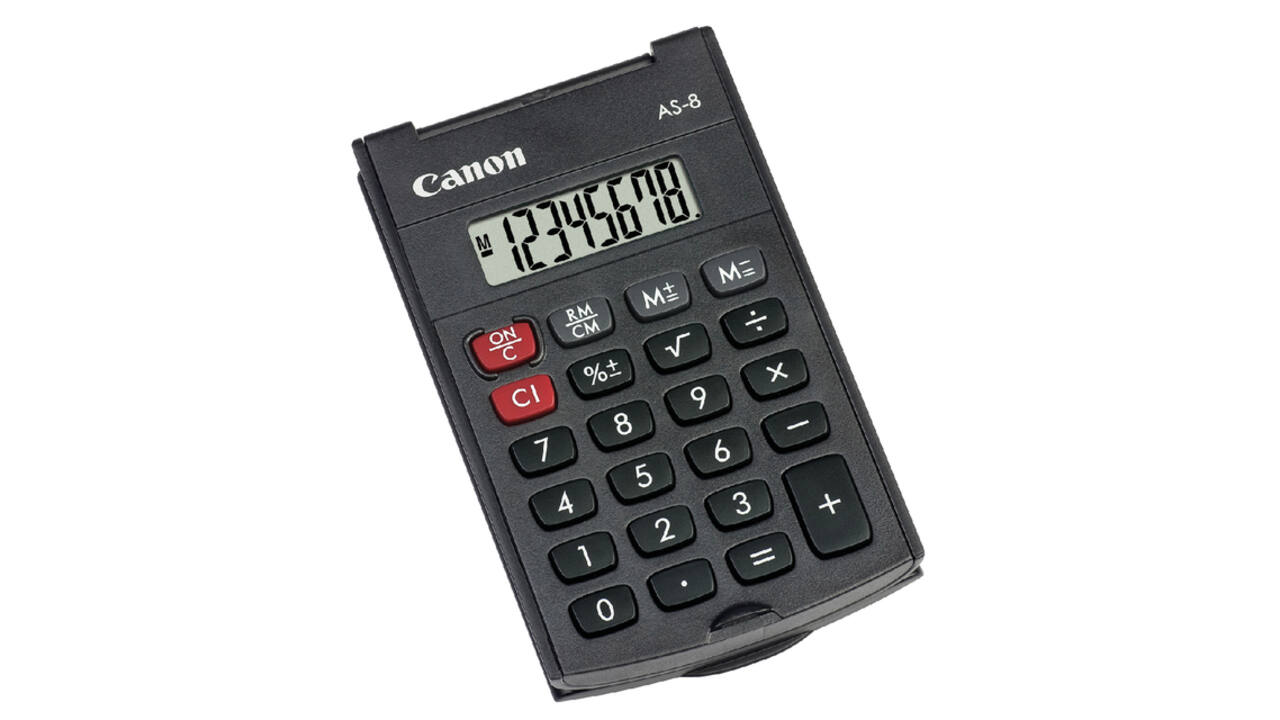 Rekenmachine Canon AS-8
