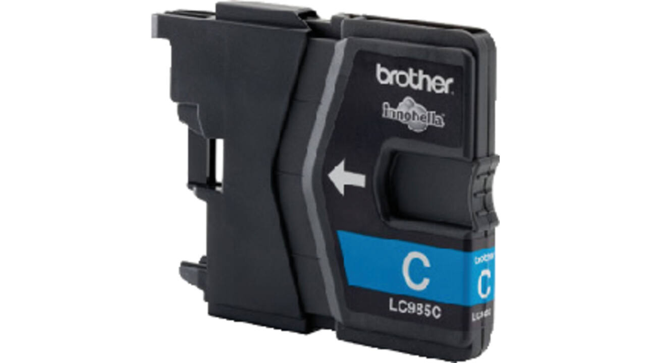 Inktcartridge Brother LC-985C blauw