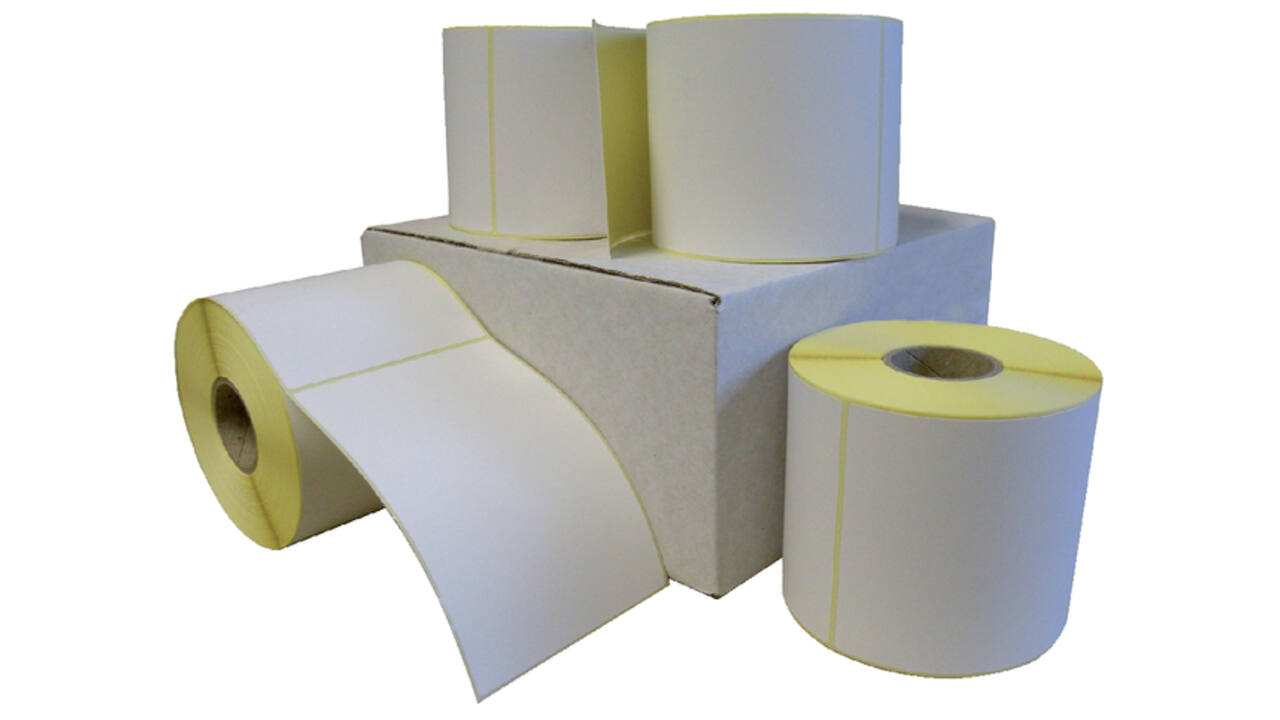 Etiket IEZZY PostNL 100x150x40mm 1800stuks