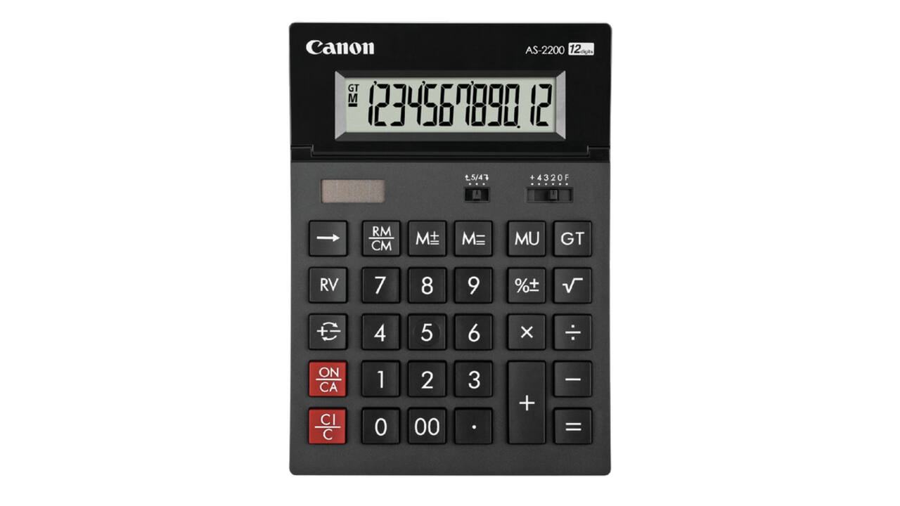Rekenmachine Canon AS-2200