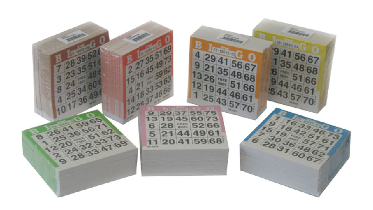 Bingoblok Haza 105x105mm 20 stuks à 25 vel