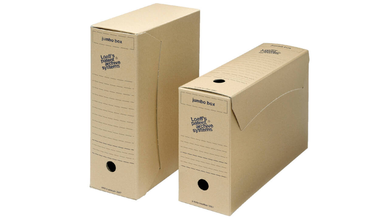 Gemeentearchiefdoos Loeff's Jumbo Box 3007 370x255x115mm