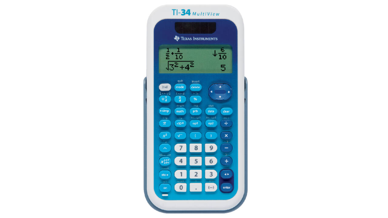 Rekenmachine TI-34 multiview