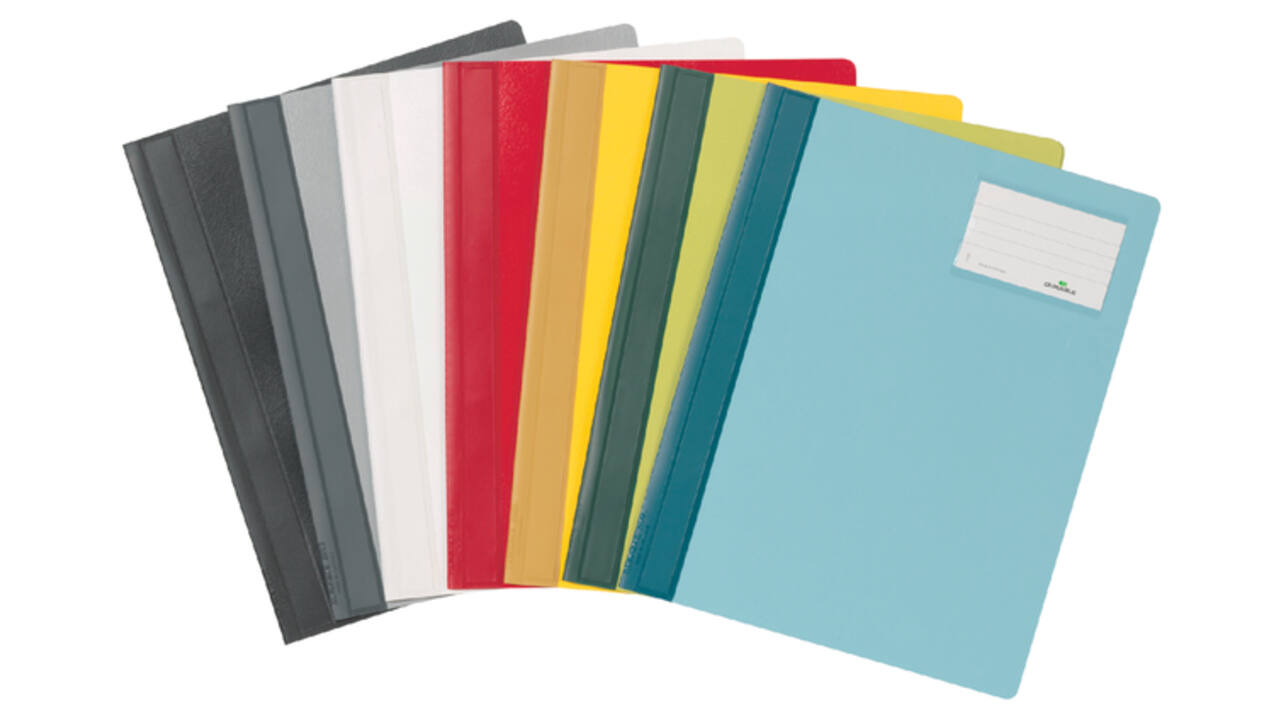 Snelhechter Durable A4 PVC etiketvenster wit